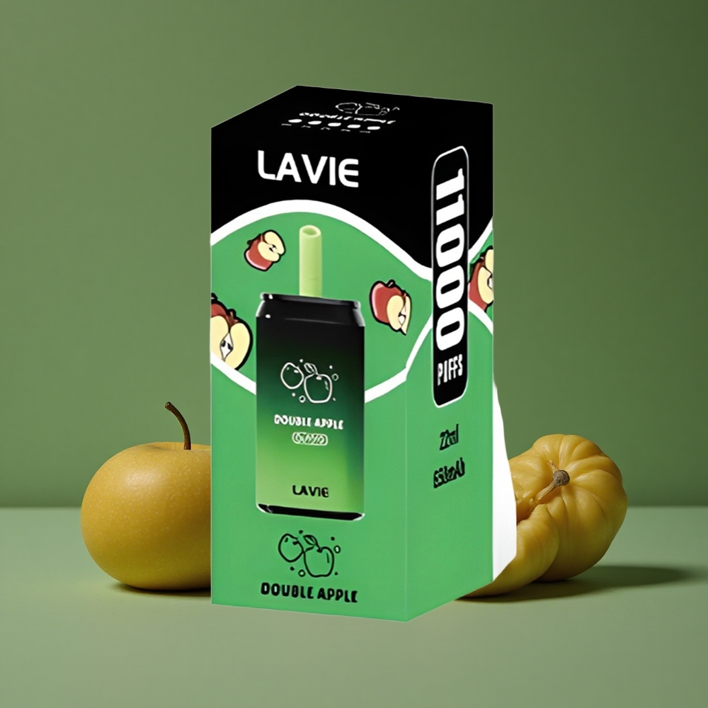 Dobbelt Æble Lavie Aurora 11000 Puffs 22ML 650mAh Denmark vape