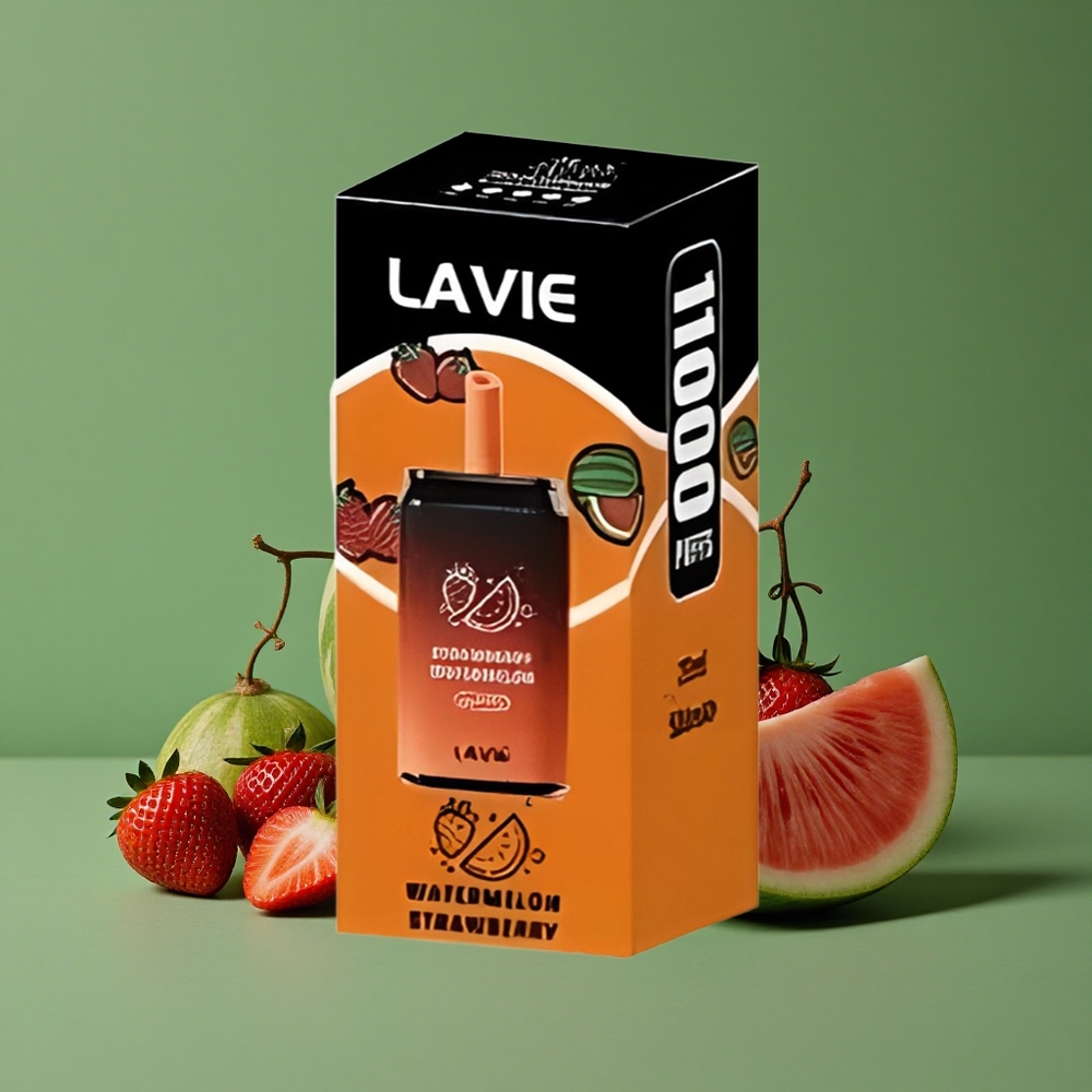 Jordbær Vandmelon Lavie Aurora 11000 Puffs 22ML 650mAh Denmark vape