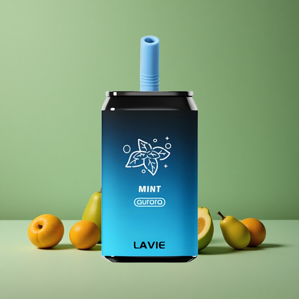 Mynte Lavie Aurora 11000 Puffs 22ML E-væske Kapacitet Type C Genopladelig Denmark vape