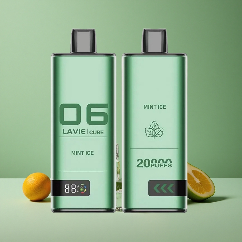 Mint Is (Mint Is) Lavie Cube 20000 Puffs 28ML væske Type C opladning Denmark vape