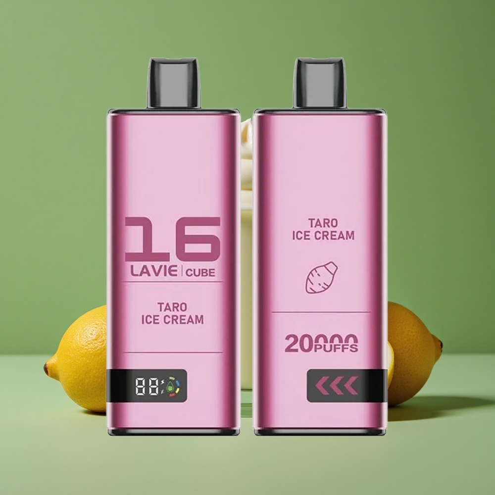 Taro Is (Taro Ice) Lavie Cube 20000 Puffs 28ML Væske Type C Denmark vape