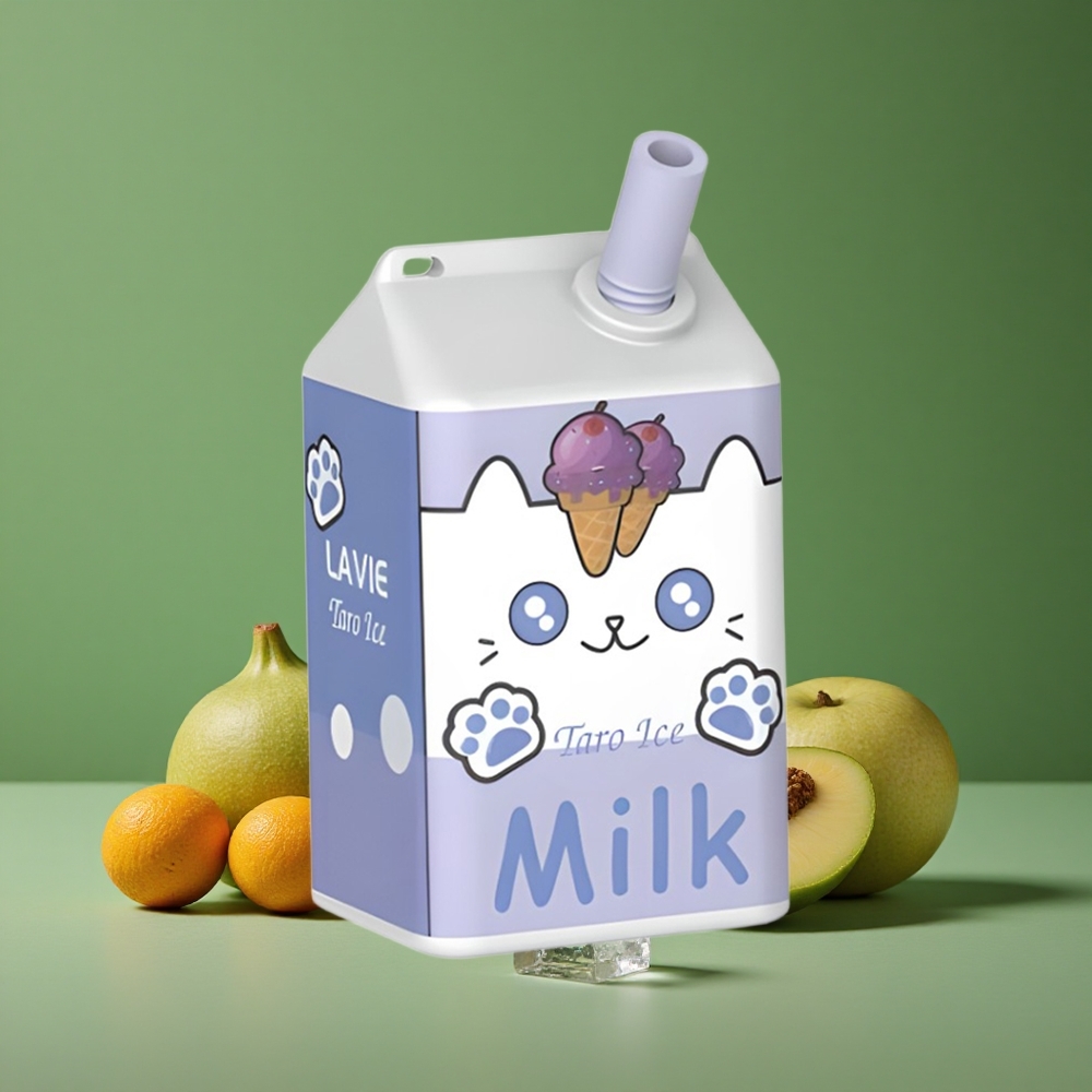 Taro Is (Taro Is) Lavie Milk 7000 Puffs 16ML E-væske Kapacitet Type C Genopladelig Denmark vape