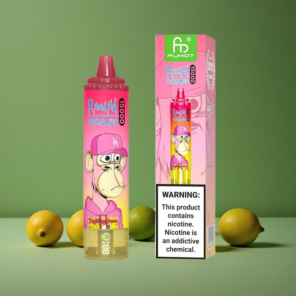Citron RandM Tornado 15000 Pust 25ml Denmark vape
