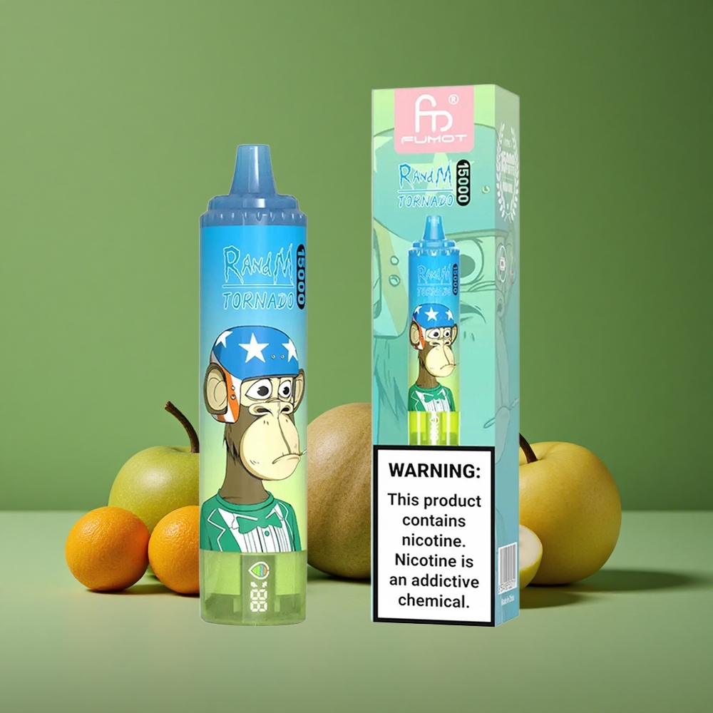 Gummy Bear RandM Tornado 15000 Puffs 25ml Denmark vape