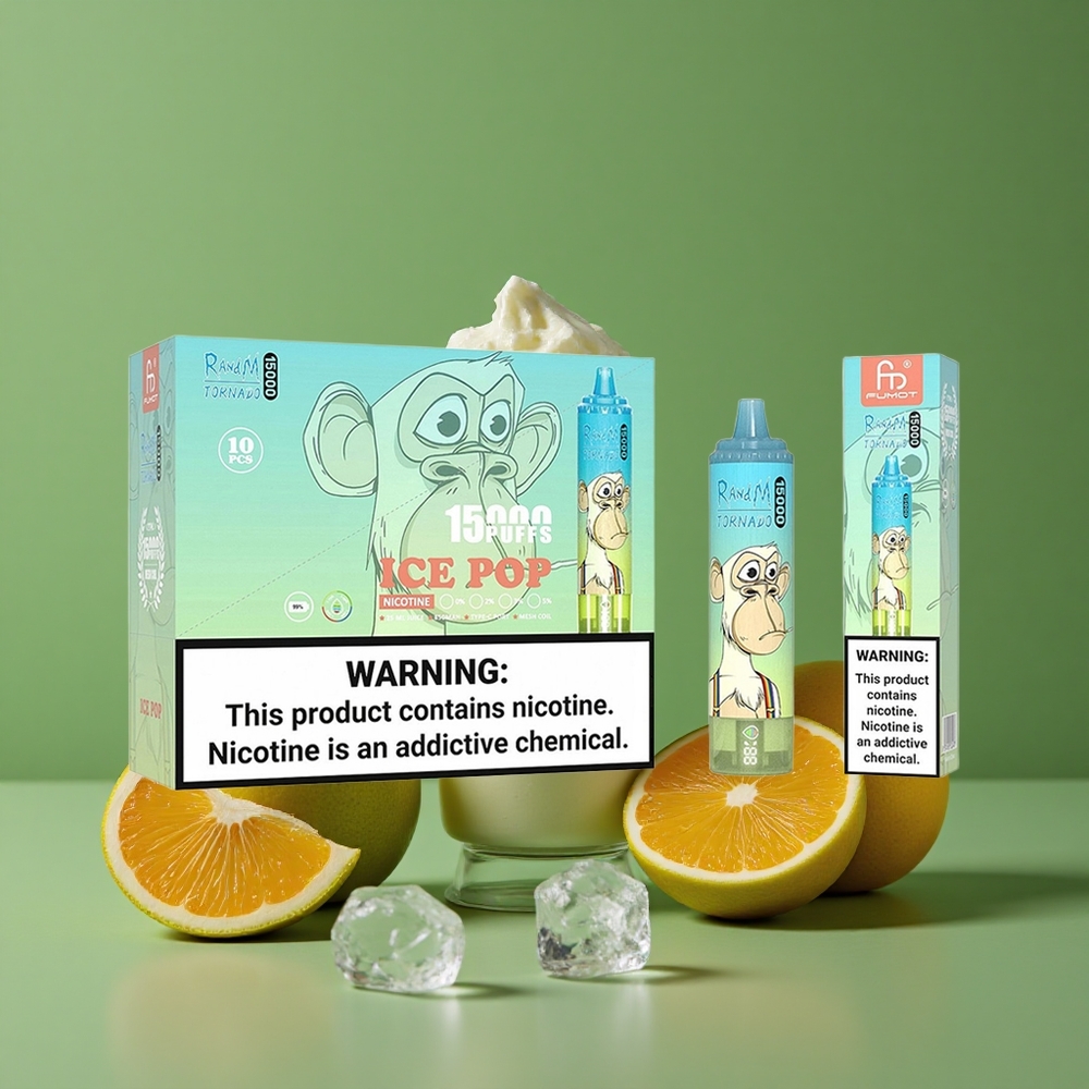 Is Pop RandM Tornado 15000 Pust 25ml Denmark vape