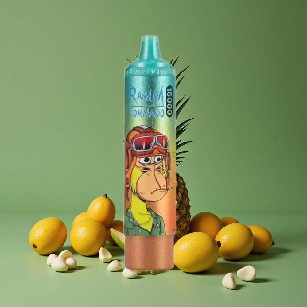 Iset Ananas RandM Tornado 15000 Puffs 25ml liquid Denmark vape