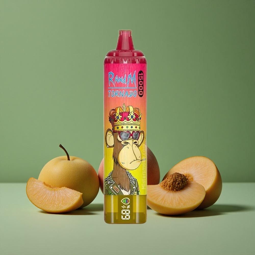 Isfaset Peche RandM Tornado 15000 Puffs 25ml Denmark vape