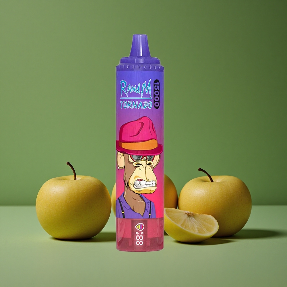 Sure Apple RandM Tornado 15000 Pust 25ml Denmark vape