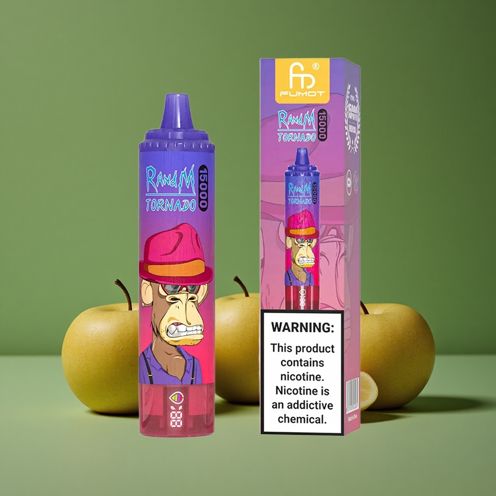 Sure Apple RandM Tornado 15000 Pust 25ml Denmark vape