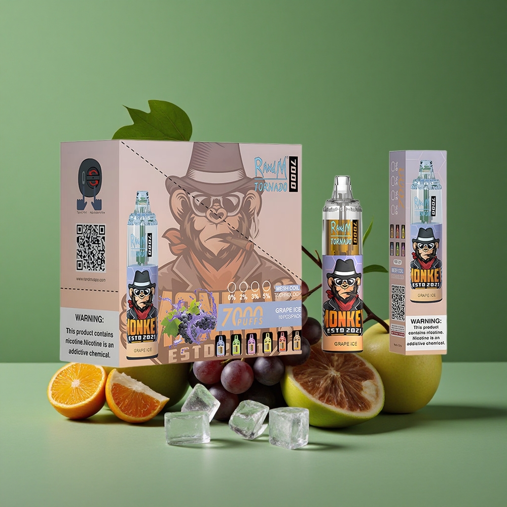 Vindrue Is RandM Fumot Tornado 7000 Pust 14 ML E-væske Denmark vape