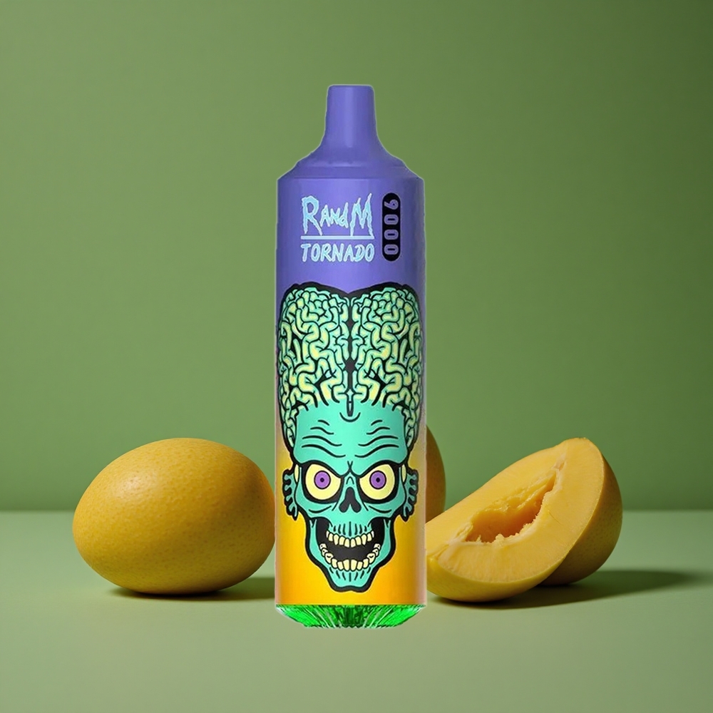 Mango RandM Tornado 9000 Puffs 850 mAh Genopladelig 18 mL Denmark vape