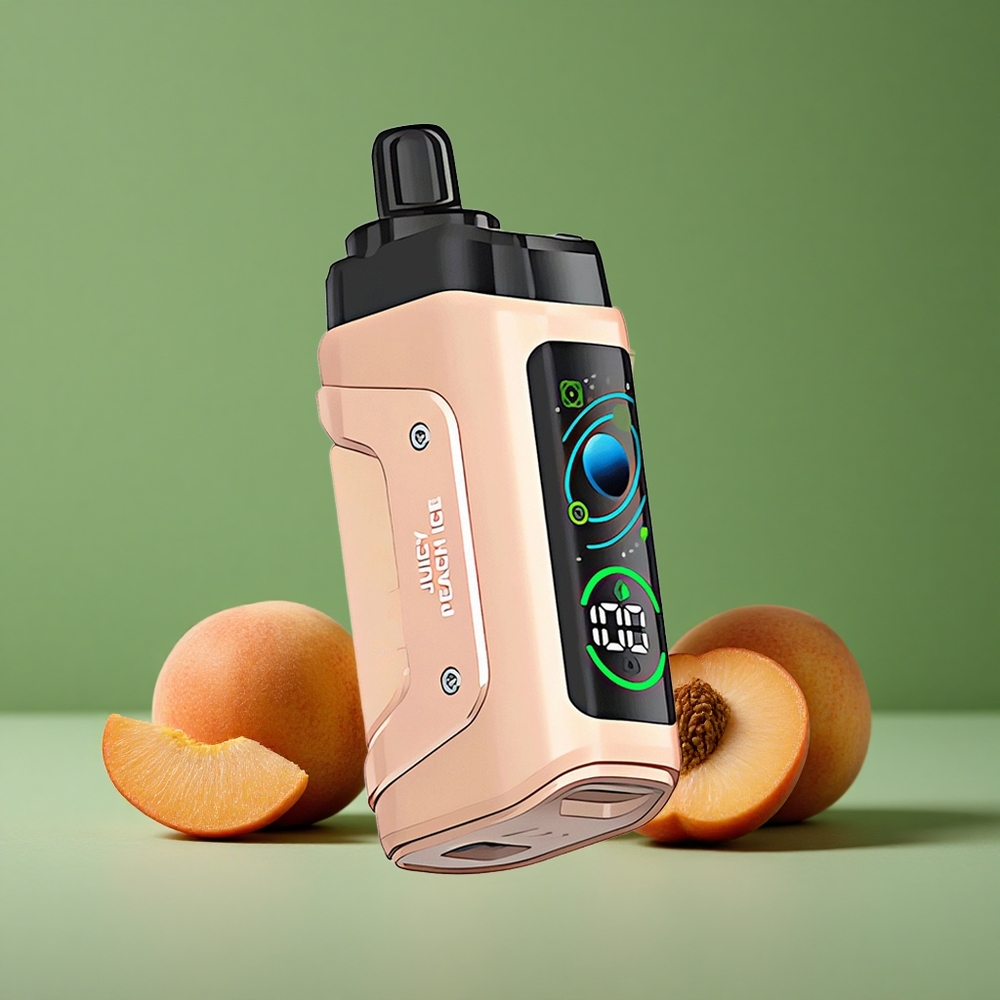Juicy Peach Is Razz Bar 45000 Pust 1.0 Ohm Mesh Coil Denmark vape