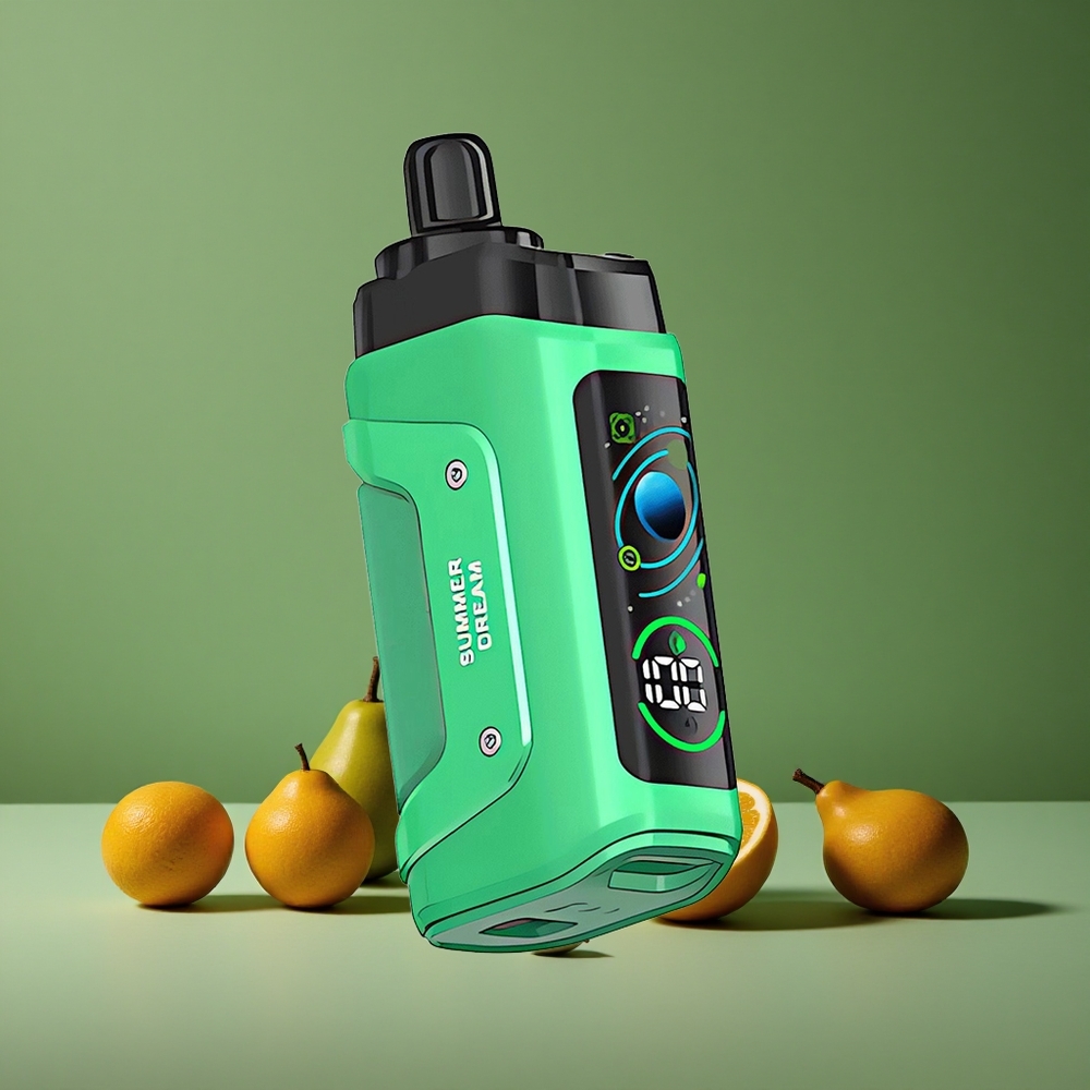 Sommer Drøm Razz Bar 45000 Pust Justerbar Luftgennemstrømning Denmark vape