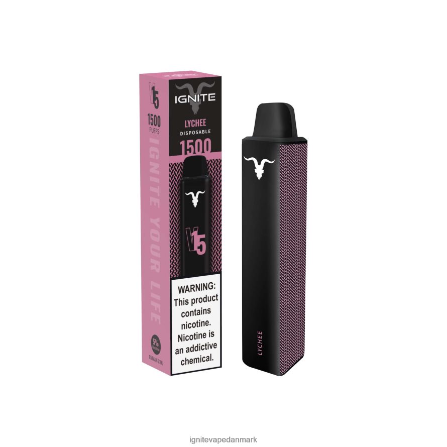 IGNITE V15 vape pen blåbæris 4BPLPD108 Ignite Disposable Vape