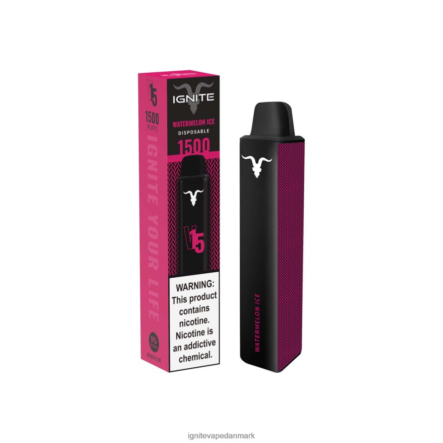 IGNITE V15 vape pen blåbæris 4BPLPD108 Ignite Disposable Vape