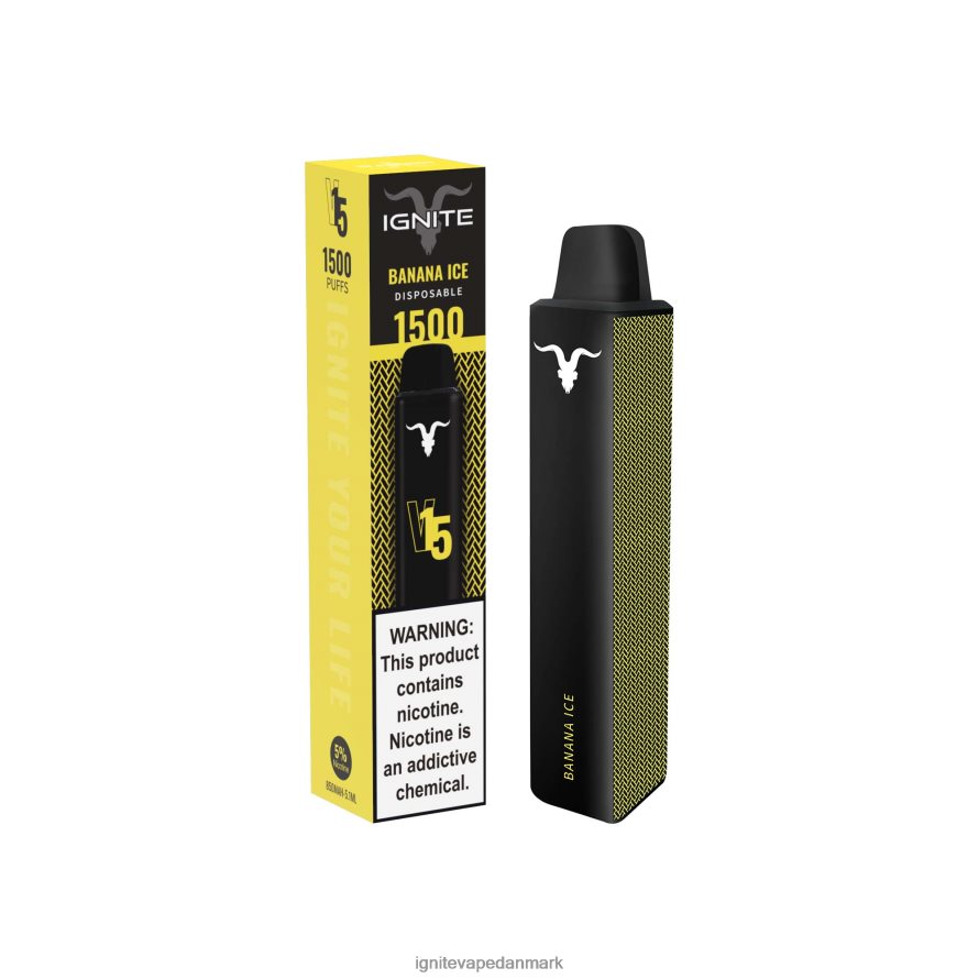 IGNITE V15 vape pen blåbæris 4BPLPD108 Ignite Disposable Vape