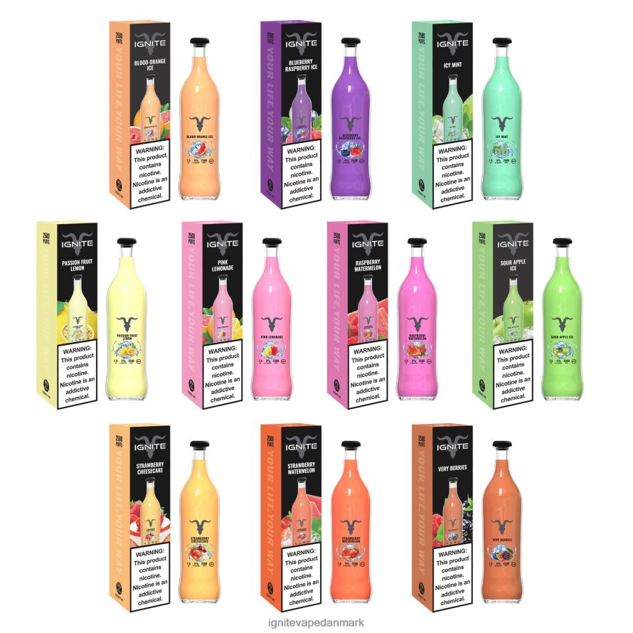 IGNITE V25 vape pen iskold mynte 4BPLPD14 Ignite Vape Helsingør