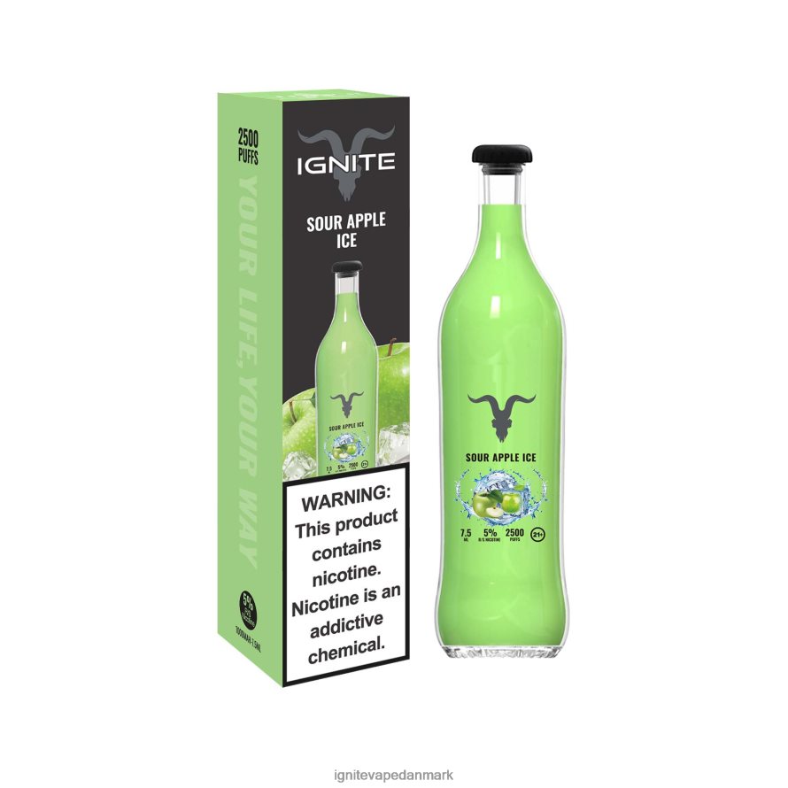 IGNITE V25 vape pen sur æbleis 4BPLPD118 Ignite Disposable Vape