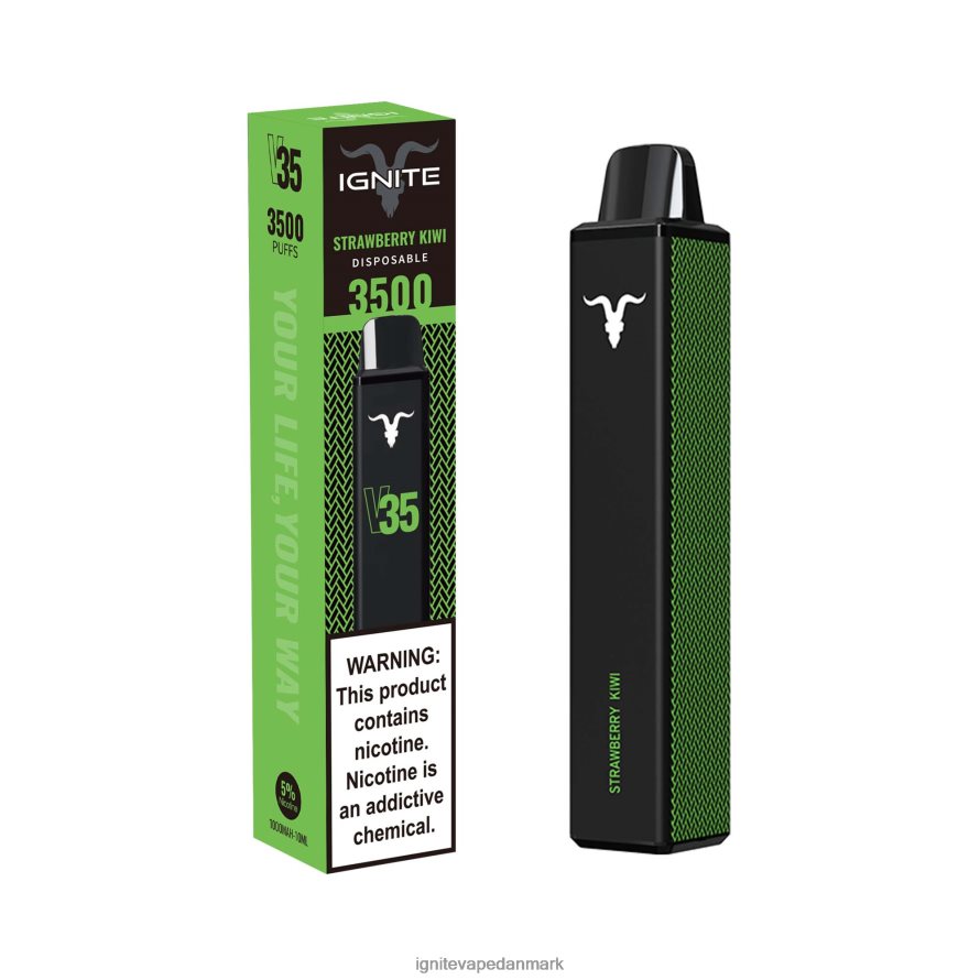 IGNITE V35 vape pen iskold mynte 4BPLPD134 Ignite Vape Helsingør