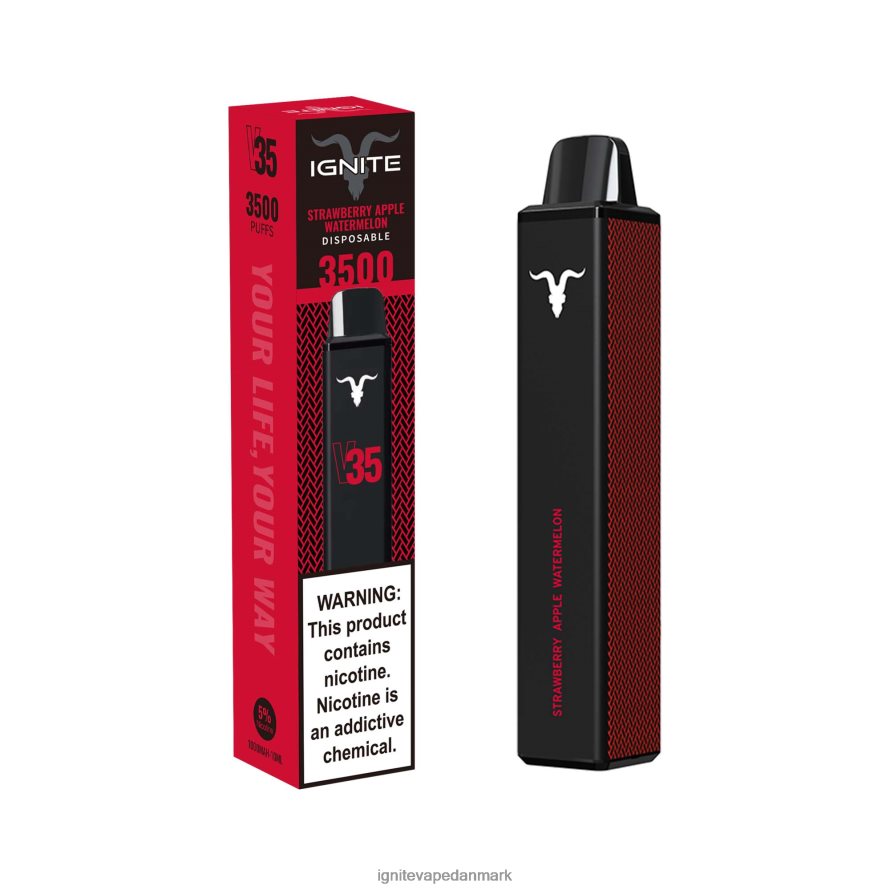 IGNITE V35 vape pen kirsebæris 4BPLPD132 Ignite Vape Danmark