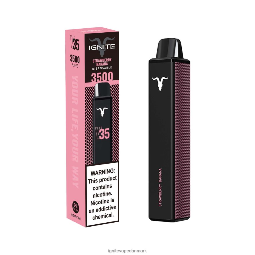 IGNITE V35 vape pen kirsebæris 4BPLPD132 Ignite Vape Danmark