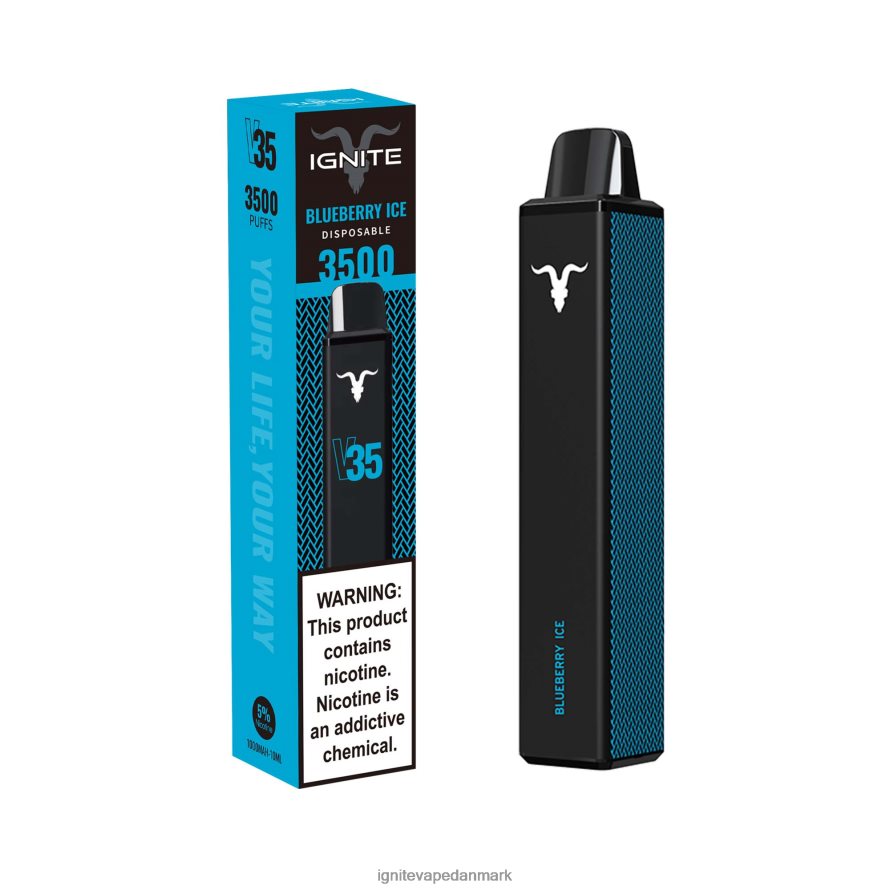 IGNITE V35 vape pen kirsebæris 4BPLPD132 Ignite Vape Danmark
