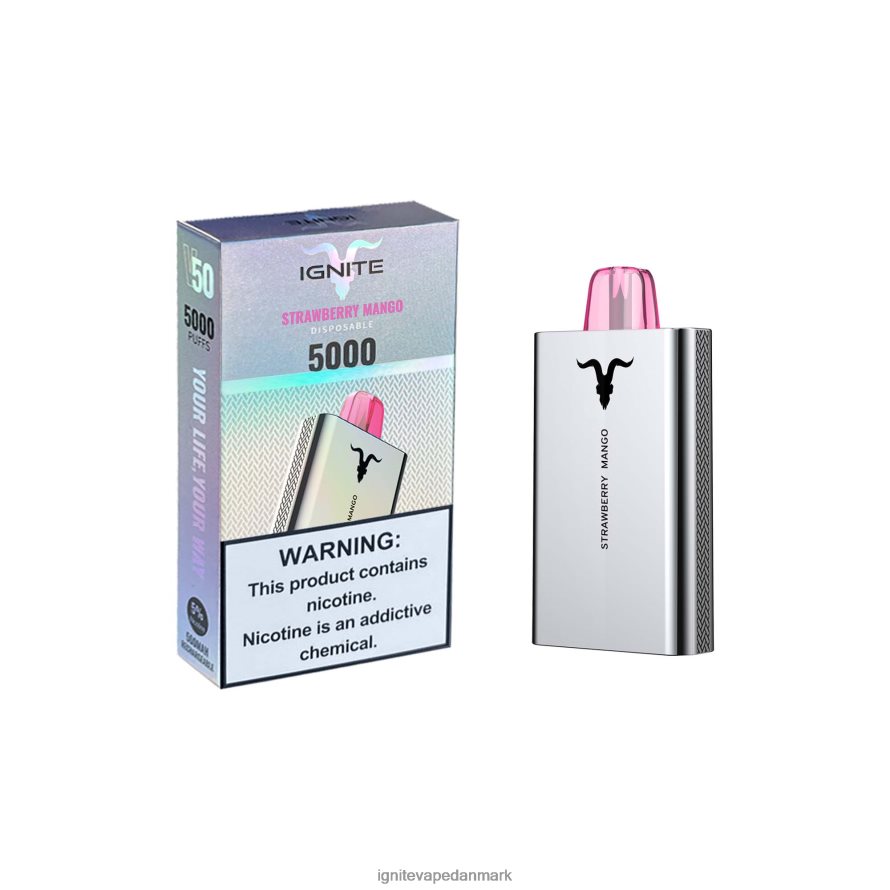 IGNITE V50 vape pen bananis 4BPLPD153 Ignite Vape København