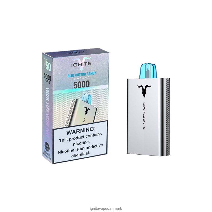IGNITE V50 vape pen bananis 4BPLPD153 Ignite Vape København