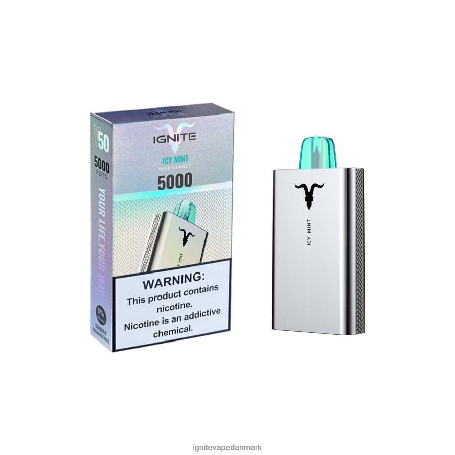 IGNITE V50 vape pen bananis 4BPLPD153 Ignite Vape København