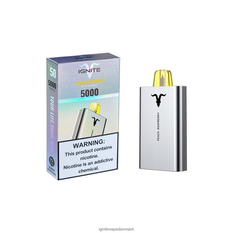 IGNITE V50 vape pen bananis 4BPLPD153 Ignite Vape København