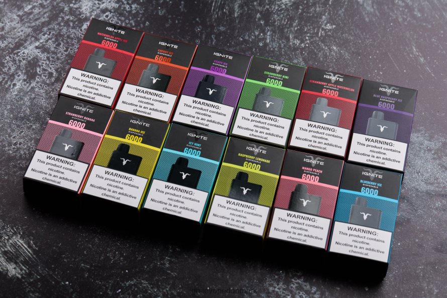 IGNITE V60 vape pen 10-pak kirsebæris 4BPLPD17 Ignite Puff Price