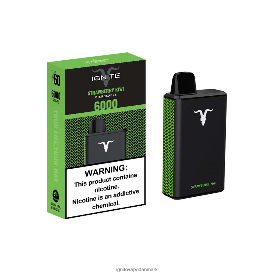 IGNITE V60 vape pen blåbæris 4BPLPD29 Ignite Disposable Vape Review