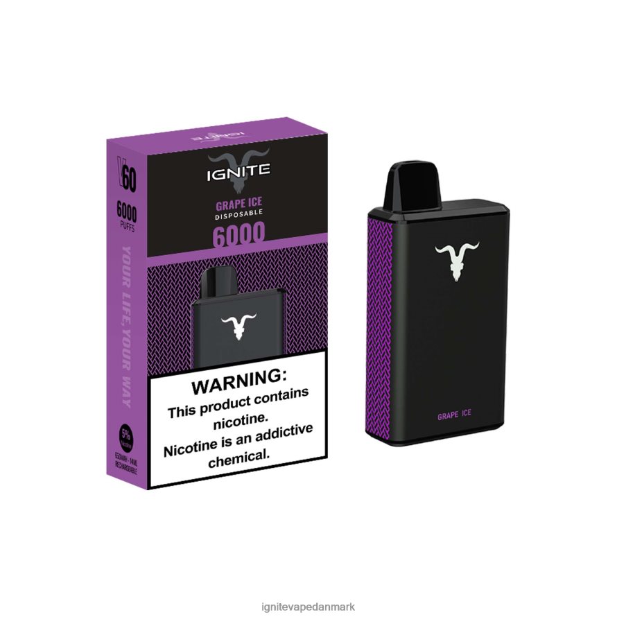 IGNITE V60 vape pen blåbæris 4BPLPD29 Ignite Disposable Vape Review